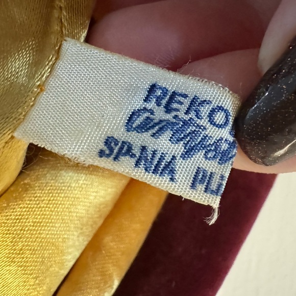 VTG 1930s Polish Embroidered Velvet Lined Vest 
Renaissance Boho Fairy Indie - Picture 13 of 15